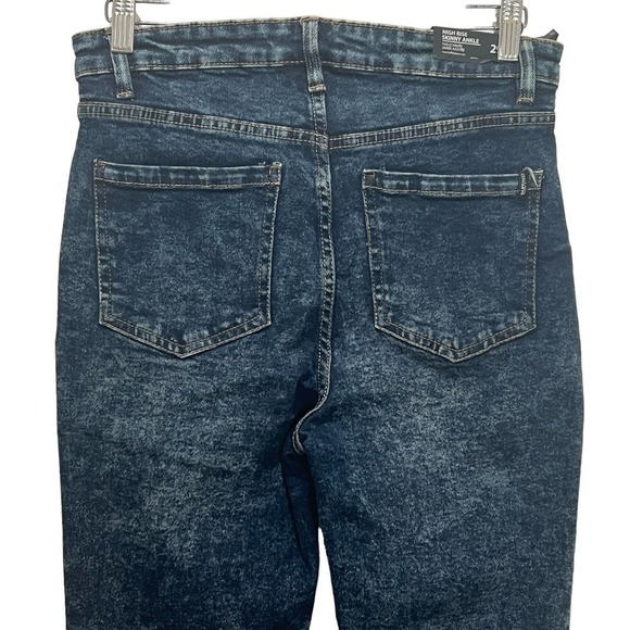 BUFFALO DAVID BITTON DARK‎ WASH HIGH RISE SKINNY ANKLE JEANS WOMEN'S SIZE 29 - Picture 4 of 15